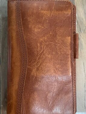 Like New  Leather Pocket Planner